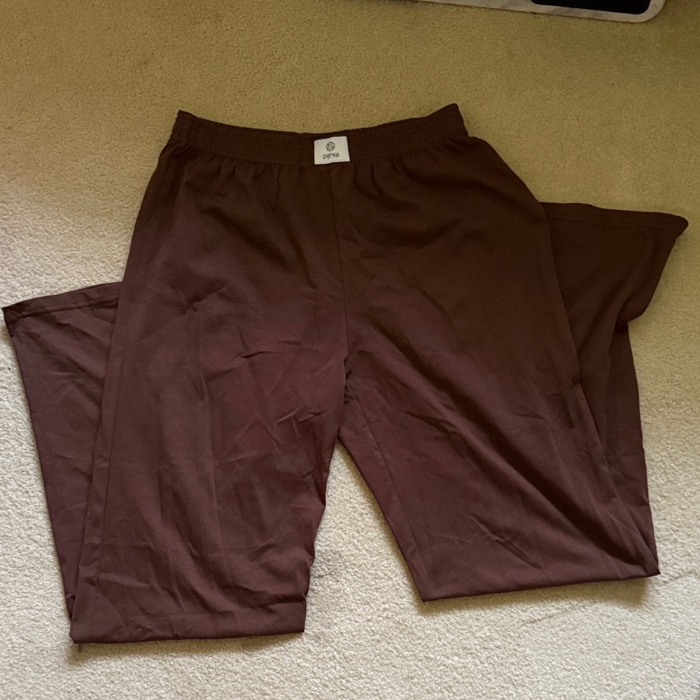 Parke - Cotton Boxer Pants - brown